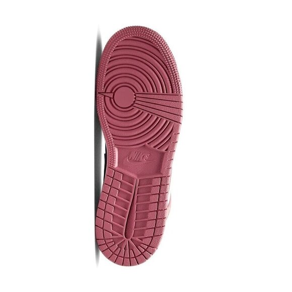 Nike Air Jordan 1 Mid Valentine's Day Sneaker Pink Kids Size 10C - Picture 4 of 11